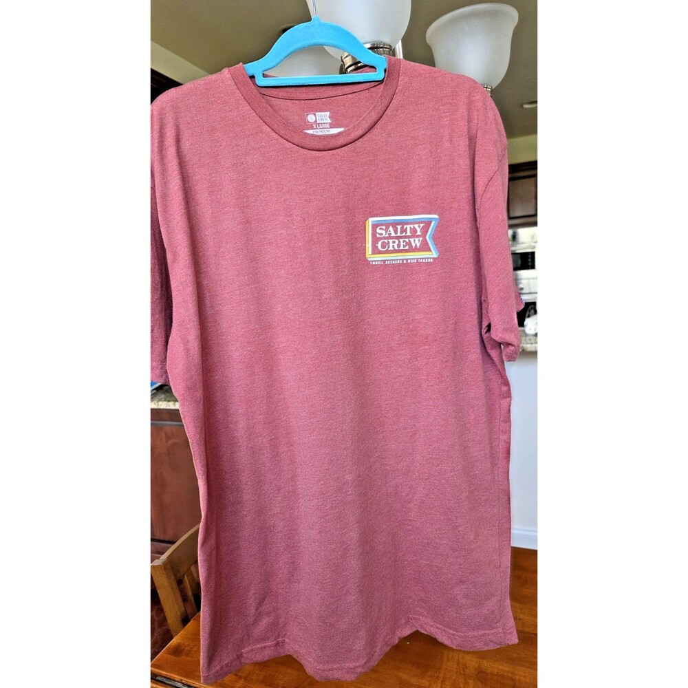 Salty Crew Shirt Men's Size X-Large Premium Graphic T-Shirt Thrill Seekers